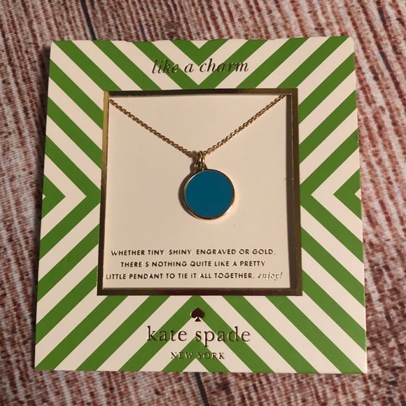 kate spade Jewelry - RETIRED! Kate Spade Idiom Necklace - "Make Waves" kate spade Jewelry - RETIRED! Kate Spade Idiom Necklace - "Make Waves"